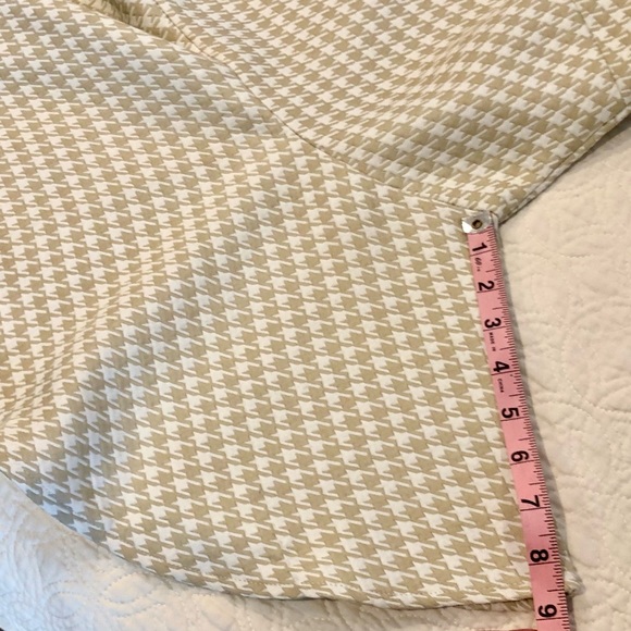 COPY - Houndstooth Peplum Blouse - Picture 10 of 11